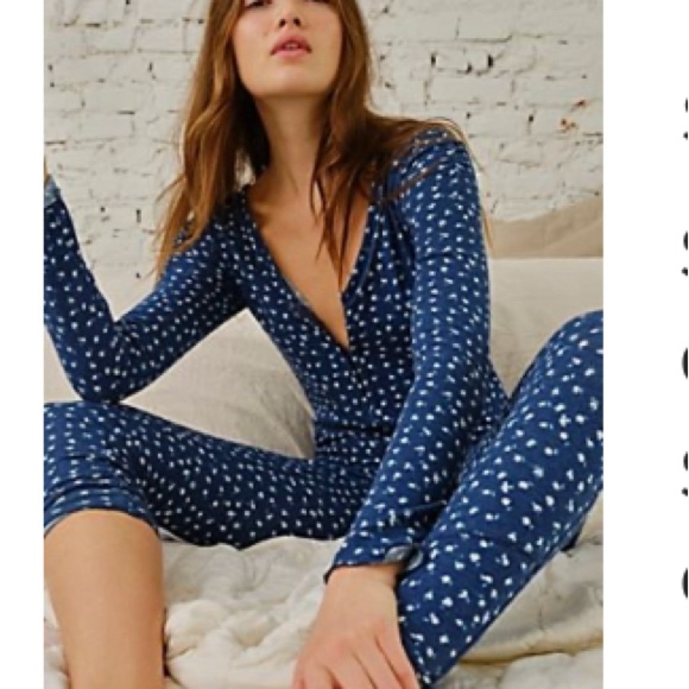 XS Free people intimately onsie Pajama